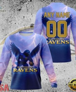 NFL Baltimore Ravens Special Realistic Design Hoodie, T Shirt, Sweatshirt, Sports Fans 3D Shirt Nfl Baltimore Ravens Special Realistic Design Hoodie T Shirt Sweatshirt 2
