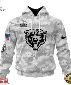 NFL Chicago Bears Arctic Camo Salute To Service 2026 Design Hoodie, T Shirt, Sweatshirt, Sports Fans 3D Shirt Nfl Chicago Bears Arctic Camo Salute TO Service 2026 Design Hoodie T Shirt Sweatshirt 1