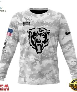 NFL Chicago Bears Arctic Camo Salute To Service 2026 Design Hoodie, T Shirt, Sweatshirt, Sports Fans 3D Shirt Nfl Chicago Bears Arctic Camo Salute TO Service 2026 Design Hoodie T Shirt Sweatshirt 2