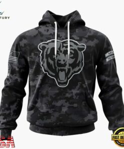 NFL Chicago Bears Special 2026 27 Salute To Service Design Hoodie, T Shirt, Sweatshirt, Sports Fans 3D Shirt Nfl Chicago Bears Special 2026 27 Salute TO Service Design Hoodie T Shirt Sweatshirt 1
