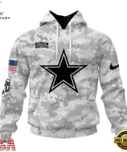 NFL Dallas Cowboys Arctic Camo Salute To Service 2026 Design Hoodie, T Shirt, Sweatshirt, Sports Fans 3D Shirt Nfl Dallas Cowboys Arctic Camo Salute TO Service 2026 Design Hoodie T Shirt Sweatshirt 1