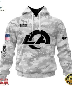 NFL Los Angeles Rams Arctic Camo Salute To Service 2026 Design Hoodie, T Shirt, Sweatshirt, Sports Fans 3D Shirt Nfl Los Angeles Rams Arctic Camo Salute TO Service 2026 Design Hoodie T Shirt Sweatshirt 1