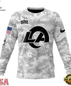 NFL Los Angeles Rams Arctic Camo Salute To Service 2026 Design Hoodie, T Shirt, Sweatshirt, Sports Fans 3D Shirt Nfl Los Angeles Rams Arctic Camo Salute TO Service 2026 Design Hoodie T Shirt Sweatshirt 2