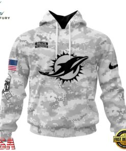 NFL Miami Dolphins Arctic Camo Salute To Service 2026 Design Hoodie, T Shirt, Sweatshirt, Sports Fans 3D Shirt Nfl Miami Dolphins Arctic Camo Salute TO Service 2026 Design Hoodie T Shirt Sweatshirt 1