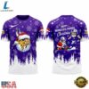 NFL Minnesota Vikings Christmas 2026 3D Shirt, Viral 3D Graphic Tee Nfl Minnesota Vikings Christmas 2026 3D Shirt