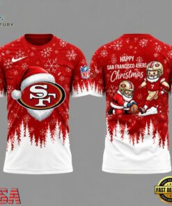 NFL San Francisco 49ers Christmas Collection 2026 3D Shirt, Viral 3D Graphic Tee Nfl San Francisco 49ers Christmas Collection 2026 3D Shirt