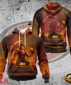 NFL San Francisco 49ers Special Realistic Design Hoodie, T Shirt, Sweatshirt, Sports Fans 3D Shirt Nfl San Francisco 49ers Special Realistic Design Hoodie T Shirt Sweatshirt 1