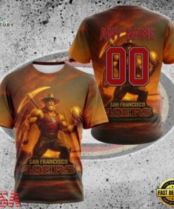 NFL San Francisco 49ers Special Realistic Design Hoodie, T Shirt, Sweatshirt, Sports Fans 3D Shirt Nfl San Francisco 49ers Special Realistic Design Hoodie T Shirt Sweatshirt 3