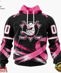 NHL Anaheim Ducks 2026 Hockey Pink Fights Breast Cancer Design Hoodie, TShirt, Sweatshirt, NHL Hockey 3D Shirt Nhl Anaheim Ducks 2026 Hockey Pink Fights Breast Cancer Design Hoodie Tshirt Sweatshirt 1