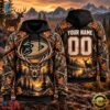 NHL Anaheim Ducks 2026 Personalized Hunting Camo Design Hoodie, NHL Hockey 3D Shirt Nhl Anaheim Ducks 2026 Personalized Hunting Camo Design Hoodie