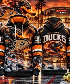 NHL Anaheim Ducks Special Mascot Design Concept Kit 2026 Hoodie Shirt, NHL Hockey 3D Shirt Nhl Anaheim Ducks Special Mascot Design Concept Kit 2026 Hoodie Shirt