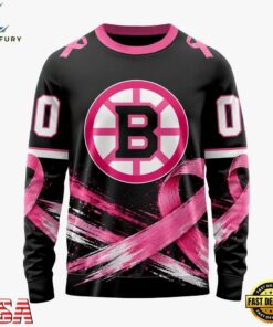 NHL Boston Bruins 2026 Hockey Pink Fights Breast Cancer Design Hoodie, TShirt, Sweatshirt, NHL Hockey 3D Shirt Nhl Boston Bruins 2026 Hockey Pink Fights Breast Cancer Design Hoodie Tshirt Sweatshirt 4