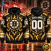 NHL Boston Bruins 2026 Honoring Firefighters Personalized Hoodie Shirt, NHL Hockey 3D Shirt Nhl Boston Bruins 2026 Honoring Firefighters Personalized Hoodie Shirt