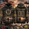 NHL Boston Bruins Military Appreciation Design Personalized Hoodie, NHL Hockey 3D Shirt Nhl Boston Bruins Military Appreciation Design Personalized Hoodie