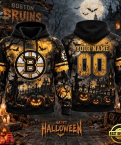 NHL Boston Bruins Special Halloween 2026 Design Hoodie Shirt, NHL Hockey 3D Shirt Nhl Boston Bruins Special Halloween 2026 Design Hoodie Shirt
