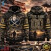 NHL Buffalo Sabres Military Appreciation Design Personalized Hoodie, NHL Hockey 3D Shirt Nhl Buffalo Sabres Military Appreciation Design Personalized Hoodie