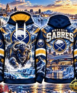 NHL Buffalo Sabres Special Mascot Design Concept Kit 2026 Hoodie Shirt, NHL Hockey 3D Shirt Nhl Buffalo Sabres Special Mascot Design Concept Kit 2026 Hoodie Shirt