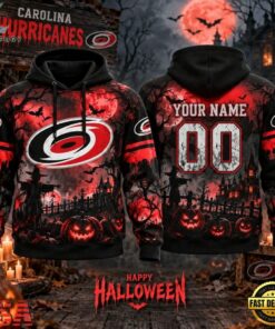 NHL Carolina Hurricanes Special Halloween 2026 Design Hoodie Shirt, NHL Hockey 3D Shirt Nhl Carolina Hurricanes Special Halloween 2026 Design Hoodie Shirt