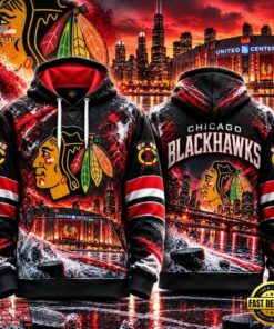NHL Chicago Blackhawks Special Mascot Design Concept Kit 2026 Hoodie Shirt, NHL Hockey 3D Shirt Nhl Chicago Blackhawks Special Mascot Design Concept Kit 2026 Hoodie Shirt