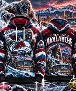 NHL Colorado Avalanche Special Mascot Design Concept Kit 2026 Hoodie Shirt, NHL Hockey 3D Shirt Nhl Colorado Avalanche Special Mascot Design Concept Kit 2026 Hoodie Shirt