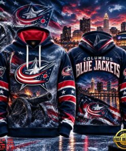 NHL Columbus Blue Jackets Special Mascot Design Concept Kit 2026 Hoodie Shirt, NHL Hockey 3D Shirt Nhl Columbus Blue Jackets Special Mascot Design Concept Kit 2026 Hoodie Shirt