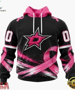NHL Dallas Stars 2026 Hockey Pink Fights Breast Cancer Design Hoodie, TShirt, Sweatshirt, NHL Hockey 3D Shirt Nhl Dallas Stars 2026 Hockey Pink Fights Breast Cancer Design Hoodie Tshirt Sweatshirt 1