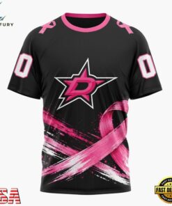 NHL Dallas Stars 2026 Hockey Pink Fights Breast Cancer Design Hoodie, TShirt, Sweatshirt, NHL Hockey 3D Shirt Nhl Dallas Stars 2026 Hockey Pink Fights Breast Cancer Design Hoodie Tshirt Sweatshirt 2