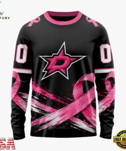NHL Dallas Stars 2026 Hockey Pink Fights Breast Cancer Design Hoodie, TShirt, Sweatshirt, NHL Hockey 3D Shirt Nhl Dallas Stars 2026 Hockey Pink Fights Breast Cancer Design Hoodie Tshirt Sweatshirt 4