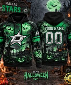 NHL Dallas Stars Special Halloween 2026 Design Hoodie Shirt, NHL Hockey 3D Shirt Nhl Dallas Stars Special Halloween 2026 Design Hoodie Shirt