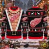 NHL Detroit Red Wings Funny Body Christmas Ugly Sweater, NHL Hockey 3D Shirt Nhl Detroit Red Wings Funny Body Christmas Ugly Sweater
