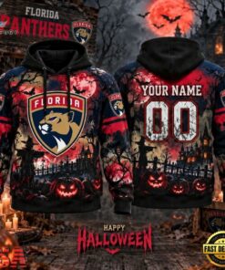 NHL Florida Panthers Special Halloween 2026 Design Hoodie Shirt, NHL Hockey 3D Shirt Nhl Florida Panthers Special Halloween 2026 Design Hoodie Shirt