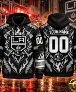 NHL Los Angeles Kings 2026 Honoring Firefighters Personalized Hoodie Shirt, NHL Hockey 3D Shirt Nhl Los Angeles Kings 2026 Honoring Firefighters Personalized Hoodie Shirt