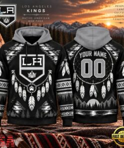 NHL Los Angeles Kings 2026 Native American Heritage Design Hoodie Shirt, NHL Hockey 3D Shirt Nhl Los Angeles Kings 2026 Native American Heritage Design Hoodie Shirt