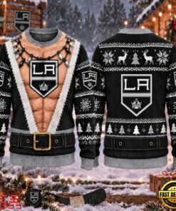 NHL Los Angeles Kings Funny Body Christmas Ugly Sweater, NHL Hockey 3D Shirt Nhl Los Angeles Kings Funny Body Christmas Ugly Sweater
