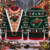 NHL Minnesota Wild Funny Body Christmas Ugly Sweater, NHL Hockey 3D Shirt Nhl Minnesota Wild Funny Body Christmas Ugly Sweater