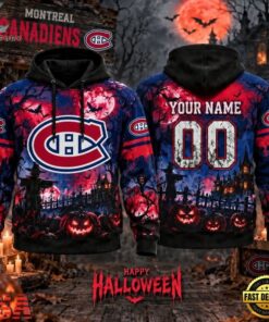 NHL Montreal Canadiens Special Halloween 2026 Design Hoodie Shirt, NHL Hockey 3D Shirt Nhl Montreal Canadiens Special Halloween 2026 Design Hoodie Shirt