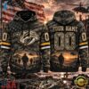 NHL Nashville Predators Military Appreciation Design Personalized Hoodie, NHL Hockey 3D Shirt Nhl Nashville Predators Military Appreciation Design Personalized Hoodie
