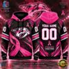 NHL Nashville Predators Pink Fights Breast Cancer 2026 Personalized Hoodie Shirt, NHL Hockey 3D Shirt Nhl Nashville Predators Pink Fights Breast Cancer 2026 Personalized Hoodie Shirt