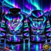 NHL Nashville Predators Special Design With Northern Lights 2026 Hoodie Shirt, NHL Hockey 3D Shirt Nhl Nashville Predators Special Design With Northern Lights 2026 Hoodie Shirt