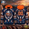 NHL New York Islanders 2026 Native American Heritage Design Hoodie Shirt, NHL Hockey 3D Shirt Nhl New York Islanders 2026 Native American Heritage Design Hoodie Shirt