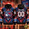 NHL New York Rangers 2026 Honoring Firefighters Personalized Hoodie Shirt, NHL Hockey 3D Shirt Nhl New York Rangers 2026 Honoring Firefighters Personalized Hoodie Shirt