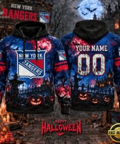 NHL New York Rangers Special Halloween 2026 Design Hoodie Shirt, NHL Hockey 3D Shirt Nhl New York Rangers Special Halloween 2026 Design Hoodie Shirt