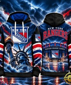 NHL New York Rangers Special Mascot Design Concept Kit 2026 Hoodie Shirt, NHL Hockey 3D Shirt Nhl New York Rangers Special Mascot Design Concept Kit 2026 Hoodie Shirt