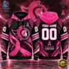 NHL Ottawa Senators Pink Fights Breast Cancer 2026 Personalized Hoodie Shirt, NHL Hockey 3D Shirt Nhl Ottawa Senators Pink Fights Breast Cancer 2026 Personalized Hoodie Shirt