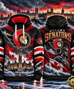 NHL Ottawa Senators Special Mascot Design Concept Kit 2026 Hoodie Shirt, NHL Hockey 3D Shirt Nhl Ottawa Senators Special Mascot Design Concept Kit 2026 Hoodie Shirt