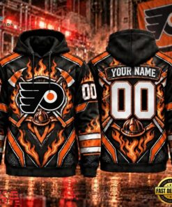NHL Philadelphia Flyers 2026 Honoring Firefighters Personalized Hoodie Shirt, NHL Hockey 3D Shirt Nhl Philadelphia Flyers 2026 Honoring Firefighters Personalized Hoodie Shirt