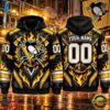 NHL Pittsburgh Penguins 2026 Honoring Firefighters Personalized Hoodie Shirt, NHL Hockey 3D Shirt Nhl Pittsburgh Penguins 2026 Honoring Firefighters Personalized Hoodie Shirt