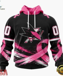 NHL San Jose Sharks 2026 Hockey Pink Fights Breast Cancer Design Hoodie, TShirt, Sweatshirt, NHL Hockey 3D Shirt Nhl San Jose Sharks 2026 Hockey Pink Fights Breast Cancer Design Hoodie Tshirt Sweatshirt 1