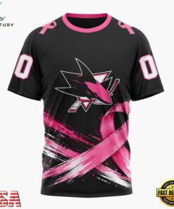 NHL San Jose Sharks 2026 Hockey Pink Fights Breast Cancer Design Hoodie, TShirt, Sweatshirt, NHL Hockey 3D Shirt Nhl San Jose Sharks 2026 Hockey Pink Fights Breast Cancer Design Hoodie Tshirt Sweatshirt 2