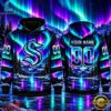 NHL Seattle Kraken Special Design With Northern Lights 2026 Hoodie Shirt, NHL Hockey 3D Shirt 3 NHL Seattle Kraken Special Design With Northern Lights 2026 Hoodie Shirt, NHL Hockey 3D Shirt Nhl Seattle Kraken Special Design With Northern Lights 2026 Hoodie Shirt